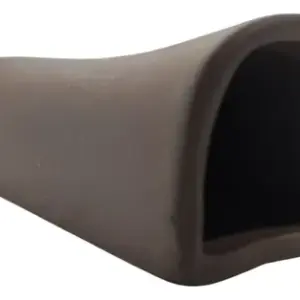 ornamento ceramica toca marron 11x4x3,4 cm