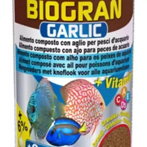 ração prodac garlic granules (biogran medium)120g