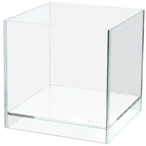 Aquário Flutuante 30x30x45cm em vidro Ultra-Clear 6mm - NOVIDADE