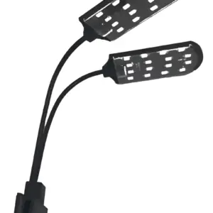 Luminaria led soma x7 preta (15w) led branco wrgb autovolt