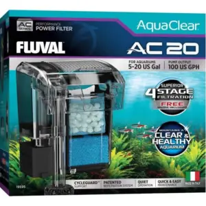 filtro hang-on fluval ac20 379lh 127v