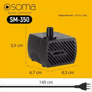 Bomba Submersa Soma Sm350
