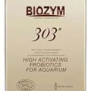 celerador Biológico Probiotics Biozym 303 20 Ampolas Para Aquários