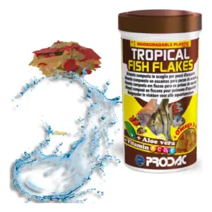 ração prodac tropical fish flakes 50g