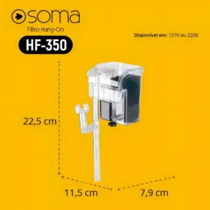 Filtro Externo Hang-on Hf-350 L/h 4w Soma