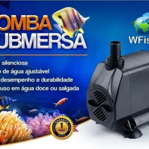 Bomba Submersa Wf-220 WFish 220l/h 220v 5W