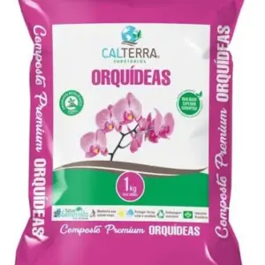 Substrato Orgânico Para Orquídeas 1kg Calterra