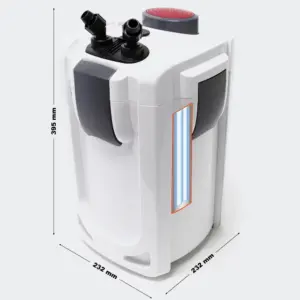 Filtro Canister Sunsun HW-702B UV 9W 1000L/h Aquário