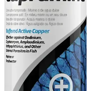 Cupramina Seachem External Parasites Peixes De Aquário 100ml