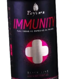 Ração Para Peixes Poytara Immunity Black Line 35g