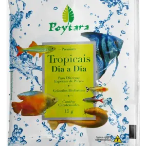 Ração Tropicais Dia A Dia Sache 15g Poytara